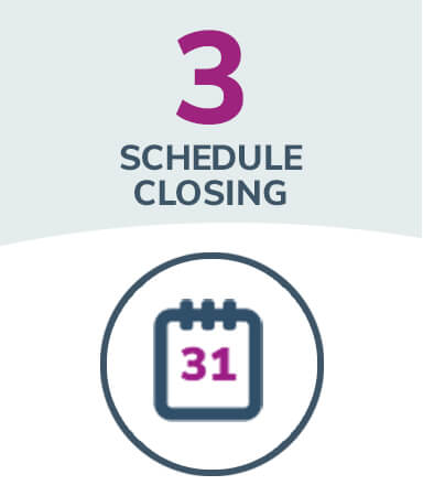 Step 3 - Schedule Closing